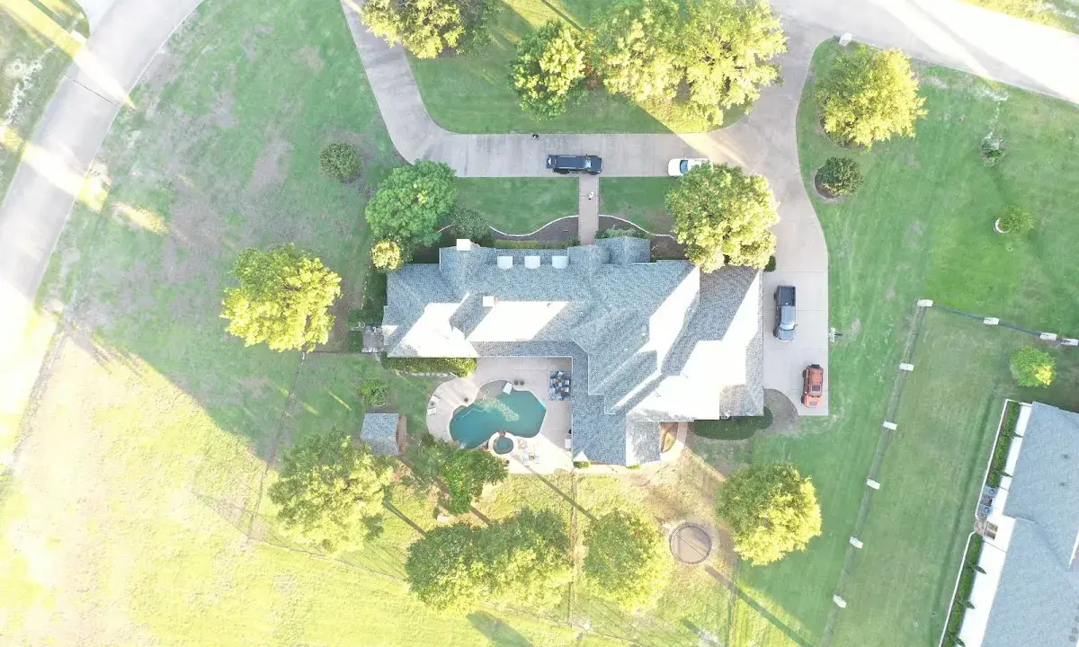 New shingle roof installation on a home in Front Royal